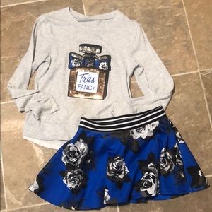 Justice 2 piece outfit